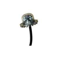 Wasserdichtes klares PC-Versteck Wasserdichtes Fahrzeug Notfall 27 Watt 19 blinkende LED 24V Blitzlicht
