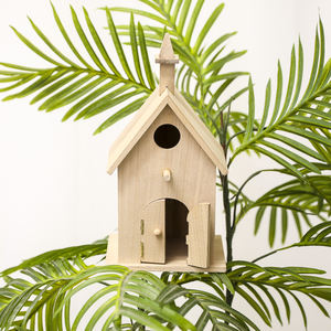 Güvercin kuş evi kuş evi açık ahşap ahşap kuş evi - Product Image 5