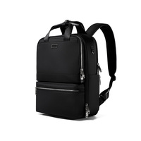 Sac à dos professionnel pour femme, imperméable, en jean, résistant à l'usure, pour ordinateur portable, décontracté, grande capacité, léger, en nylon, pour étudiante