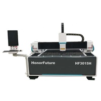 Au3tech Control 3015 Machine de découpe laser à fibre optique Acier Aluminium Laiton 5mm Reci Cnc Machine de découpe laser