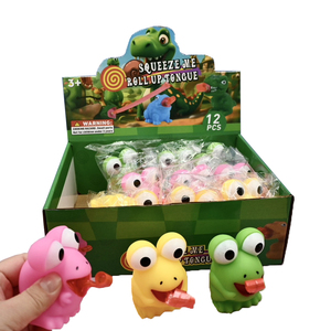 Giocattolo Antistress in Vinile Morbido con Lingua Fuori e Suono Squittente - Vendita all'Ingrosso per il Commercio Internazionale - Product Image 4