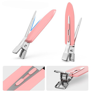Clip per Capelli Senza Pieghe, Clip a Becco d'Anatra Senza Lasciare Segni, Fermagli a Coccodrillo per Acconciature da Salone - Product Image 5