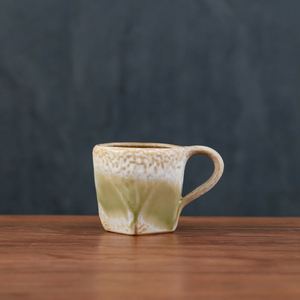 Retro Reactive Glaze Ceramic <b>Espresso</b> <b>Cup</b> Latte Art Coffee <b>Cup</b> with Handle Office Cappuccino <b>Cup</b> for Afternoon Tea - Product Image 4