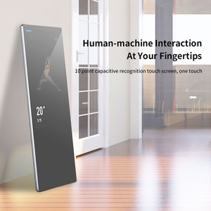 65 55 49 Inch Vertical Interactive Exercise <b>Mirrors</b> Wifi Android Touch Screen LCD Smart Fitness <b>Mirror</b> - Product Image 3