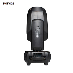 Shhehds lampu hitam kepala bergerak 150w dengan roda Gobo roda warna untuk lampu sorot Led movinchead untuk Luces lampu panggung Led Dj - Product Image 3