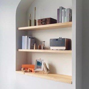 Support de planche invisible en forme de T, robuste, en métal, durable, moderne et simple, pour planches en bois, support de comptoir - Product Image 1