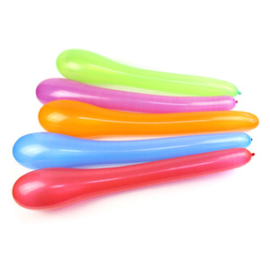 ลูกโป่งยางหนาทรงยาวสำหรับเด็กสำหรับบาร์วันเกิดฉลองวันวาเลนไทน์มีปฏิสัมพันธ์กันรวมถึงถุงเติมก๊าซฮีเลียมด้วยอากาศ - Product Image 3