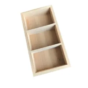 Wholesale Different Shape Solid Wooden Storage Box Without Lid