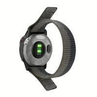 Bracelets de montre intelligente décontractés confortables de haute qualité en nylon à libération rapide 22/26 mm pour hommes Garmin Tactix Delta/Bravo GPS/7/7 Pro Sport 10