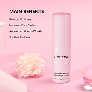 OEM ODM有機ビーガンマルチペプチド下アイクリーム抗しわダークサークルリダクション腫れ除去と固まり - Product Image 2