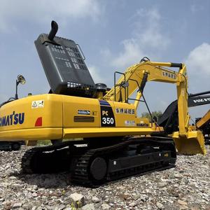 Excavadora Usada Importada de Japón, Komatsu PC350, 35 Toneladas, Excavadora Pesada de Orugas, Pocas Horas de Uso, en Venta - Product Image 1