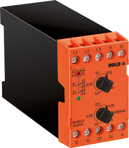 Original new DOLD 0026357 Undervoltage <b>relay</b> BA9043/002 3/N AC50-400HZ 220/380V - Product Image 1