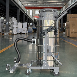 Cx-80L Industrial Vacuum Cleaner 80L Cyclone Wet And Dry Automatic Drum Vacuum For Dust Metal Scrap Cleaning - Product Image 2