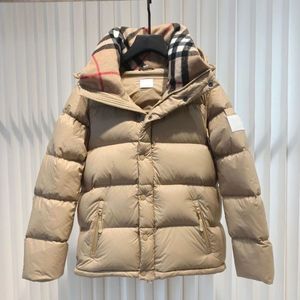 Veste d'hiver matelassée BERRY pour homme, coupe régulière, kaki, coupe-vent, fermeture éclair, tricotée, chaude, décontractée, de luxe, pour l'extérieur - Product Image 1
