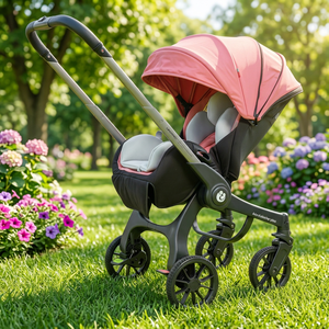 <span class=keywords><strong>Nacelle</strong></span> de couchage multifonctionnelle avec siège de sécurité intégré, pliable en alliage d'aluminium, sans <span class=keywords><strong>installation</strong></span> requise, pour poussettes de bébé - Product Image 1