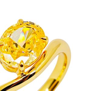 UM Jewelry Modern 925silver Zircon <b>ring</b> 18Kgold-plated suitable for both <b>men</b> and women daily wear wedding anniversary gift party - Product Image 6