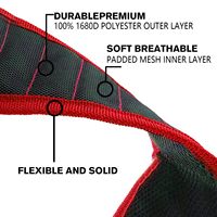 Bracelet magnétique noir - Aimants super puissants pour maintenir les vis/clous/embouts de perceuse. Garantie industrielle d'un an. OEM