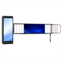 Barrera Publicitaria LED con Pantalla Exterior para Control de Acceso de Vehículos, DC 24V 120W, Seguridad
