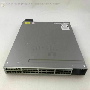 สวิตช์ Ws-c3850-48f-l 48 พอร์ต Gigabit Poe+ แหล่งจ่ายไฟคู่ ของแท้ใหม่ พร้อมส่ง ระบบอัตโนมัติอุตสาหกรรม แพ็คเกจเฉพาะสำหรับ PLC - Product Image 1