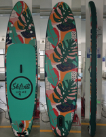 Nouveau Design de planches de SUP imprimées numériques, planches de pagaie gonflables, planches de pagaie personnalisées