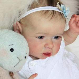 Vente chaude en <span class=keywords><strong>magasin</strong></span> 58 Cm <span class=keywords><strong>Reborn</strong></span> nouveau-né bébé Silicone personnalisé plein vinyle poupées en plastique - Product Image 4