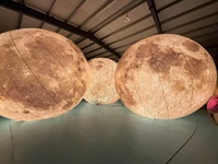 Lune gonflable de rêve pour la publicité événementielle et les structures gonflables promotionnelles