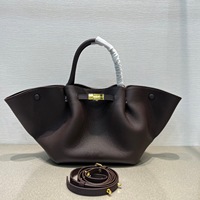 Sac fourre-tout en cuir véritable grande capacité pour femme, nouvelle collection 2025, avec bandoulière amovible et ferrures dorées, idéal pour un usage quotidien