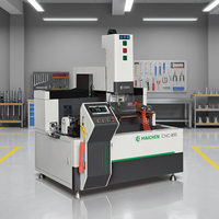Centre d'usinage CNC haute vitesse pour profilés en aluminium, centre d'usinage CNC industriel pour fenêtres et portes en aluminium