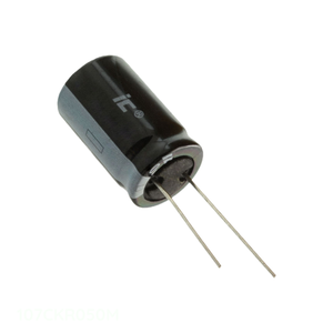 ตัวเก็บประจุแบบ Through Hole CAP ALUM 100UF 20% 50V RADIAL TH 100 uF รุ่น Original 107CKR050M - Product Image 1