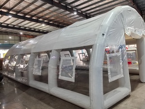 <span class=keywords><strong>Abri</strong></span> de <span class=keywords><strong>piscine</strong></span> gonflable portable en PVC à gonflage/dégonflage rapide, résistant aux intempéries, en forme de dôme - Product Image 4