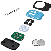 Télécommande universelle sans fil 4 boutons, copieur RF 433Mhz avec apprentissage et code évolutif, plusieurs couleurs au choix, télécommande de clonage