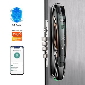 Nhà Máy Giá tuya đầy đủ tự động thông minh Khóa cửa vân tay với Camera giám sát - Product Image 3