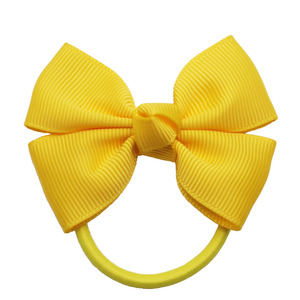 IFOND Colorful <strong>Bow</strong> <strong>Elastic</strong> Polyester Sweet Hair Rope for Girls Aged 3-10 for Daily Wear - Product Image 5