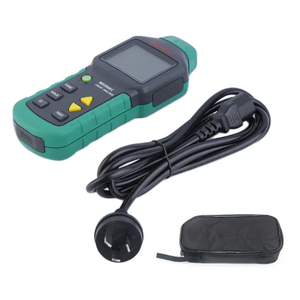 Mastech MS5908C Circuito Analisador Linha Tensão <span class=keywords><strong>Tester</strong></span> RCD <span class=keywords><strong>Trip</strong></span> Current Meter - Product Image 1