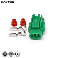 Connecteur de feux arrière automobile 2 broches en cuivre DJ7022A-2.3-11 Femelle Étanche IP67 15A 12V Boîtier PBT Certifié CE pour câblage