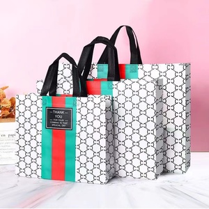 Bán Buôn <span class=keywords><strong>2025</strong></span> Tùy Chỉnh Dày Không Dệt Tote Túi Thân Thiện Với Môi Vải Quảng Cáo Mua Sắm Túi Thời Trang Thư Bền - Product Image 1