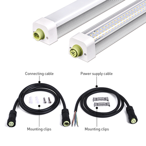 Lonyung Mini Triproproof Hơi Chặt Chẽ Lịch Thi Đấu Nhôm Nhà Ở 6ft 8ft 40W 60W IP65 Không Thấm Nước LED Tuyến Tính Batten Tri Bằng Chứng Ánh Sáng - Product Image 4