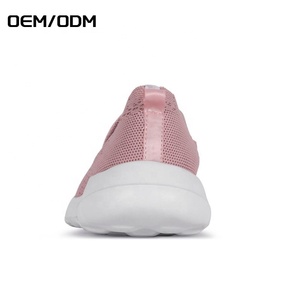 JIANER, sandalias deportivas informales hechas en China, <span class=keywords><strong>mocasines</strong></span> rosas transpirables sin cordones para <span class=keywords><strong>mujer</strong></span>, zapatos informales planos de verano para <span class=keywords><strong>mujer</strong></span> para caminar - Product Image 4