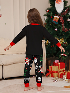 Pijamas Navideños Familiares a Juego, Camiseta de Manga Larga con Estampado de Papá Noel, Pantalones, Conjuntos de Pijamas <span class=keywords><strong>para</strong></span> Dormir - Product Image 6