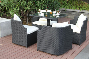 Modern <strong>Outdoor</strong> Rattan Garden Sofa Set High Quality PE Wicker Rattan Villa Patio Dining Courtyard <strong>Furniture</strong> Waterproof <strong>Cushions</strong> - Product Image 6