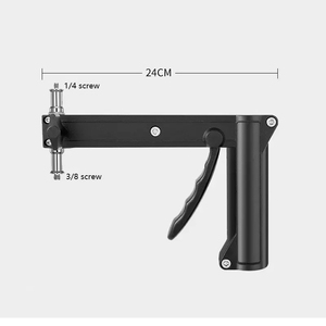 Trípode profesional empuñadura <span class=keywords><strong>de</strong></span> pistola soporte <span class=keywords><strong>de</strong></span> luz rueda <span class=keywords><strong>de</strong></span> lona mango deslizante elevador móvil soporte <span class=keywords><strong>de</strong></span> brazo deslizante ruedas para <span class=keywords><strong>estudio</strong></span> fotográfico - Product Image 4