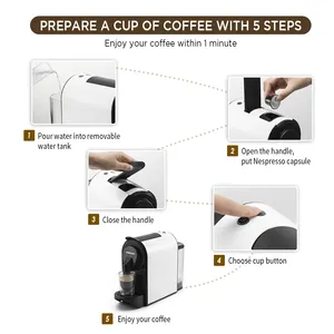Coffee Machine Coffee Maker 2022 New Arrival Capsule Coffee Machine Best Selling High Compatible Coffee Maker
