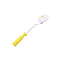 Mini-rouleau à peinture en polyester pour coins intérieurs, ensemble de brosses à peinture avec manche, fabriqué par le fabricant