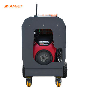 Machine de nettoyage des égouts à haute pression efficace AMJET 4350psi 8gpm 300Bar Pulvérisateur de drainage 80 mètres de tuyau pour les drains domestiques et communautaires - Product Image 5
