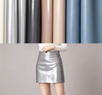 Sacs à main en similicuir verni effet miroir extensible à base d'eau, finition haute brillance colorée, épaisseur 1,4 mm, autres largeurs