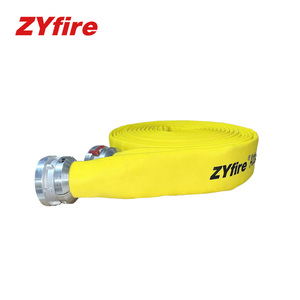 ZYfire Flexible contraincendios y equipo de rescate doble chaqueta Layflat manguera de fuego con revestimiento amarillo EPDM/TPU - Product Image 4