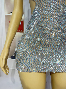 Novance Y4576 Nuevo Diseño 2025 Ropa de Boutique <span class=keywords><strong>Vestido</strong></span> de Cóctel <span class=keywords><strong>Corto</strong></span> Sexy para Mujer con Aplicaciones para <span class=keywords><strong>Fiesta</strong></span> de Cumpleaños y Discoteca - Product Image 5
