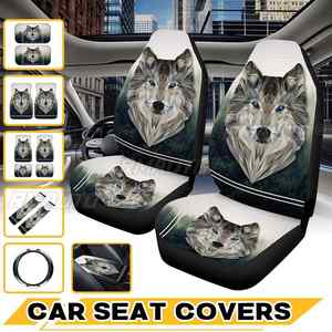 Nouvel ensemble complet de housses de siège de voiture universelles, tapis de sol, protège-épaules pour SEAT LEON, pour Alfa, pour Romeo Giulia, pour PEUGEOT - Product Image 1