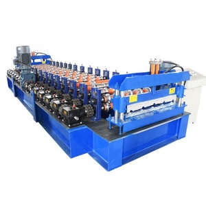 Máquina Perfiladora de Láminas para Techos STEELMAMA TR5, Panel de Acero de Color IBR, con Motor, Control PLC y Corte Hidráulico - Product Image 1