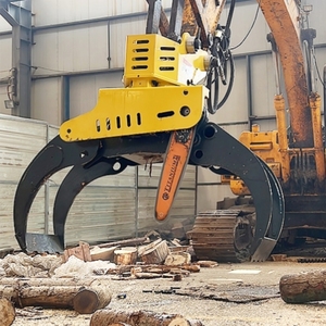 Grapple motosierra para accesorio de excavadora pinzas hidráulicas cortador de árboles de sierra de troncos - Product Image 5